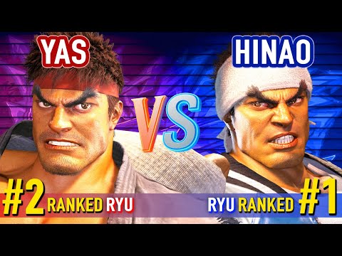 SF6 ▰ YAS (#2 Ranked Ryu) vs HINAO (#1 Ranked Ryu) ▰ High Level Gameplay