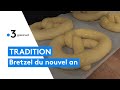 Le bretzel sucr du nouvel an