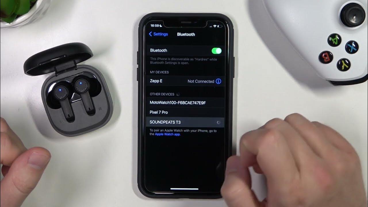 How to Pair SoundPeats T3 with any Apple iPhone? YouTube