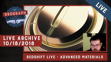 Brograph Live - Redshift Thursday - 10/18/2018