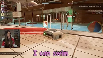 Masayoshi goes for a swim in First Class Trouble w/ Valkyrae, Quarterjade, Toast, Kkatamina, Sykkuno