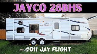 2011 Jayco 28bhs Camper Tour - Interior