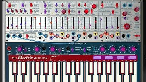 Map Arturia Buchla Easel V standalone to Sensel Buchla Thunder Overlay