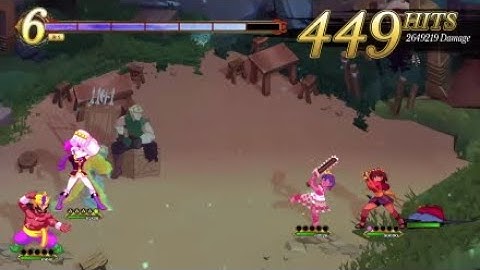 Indivisible: Maximum Damage Combo (No Zhara, 7.6 Million)