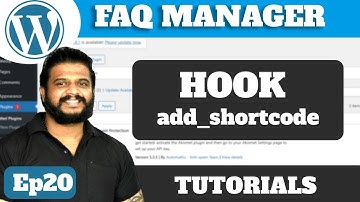 Ep20 - FAQ Manager Wordpress Plugin tutorial