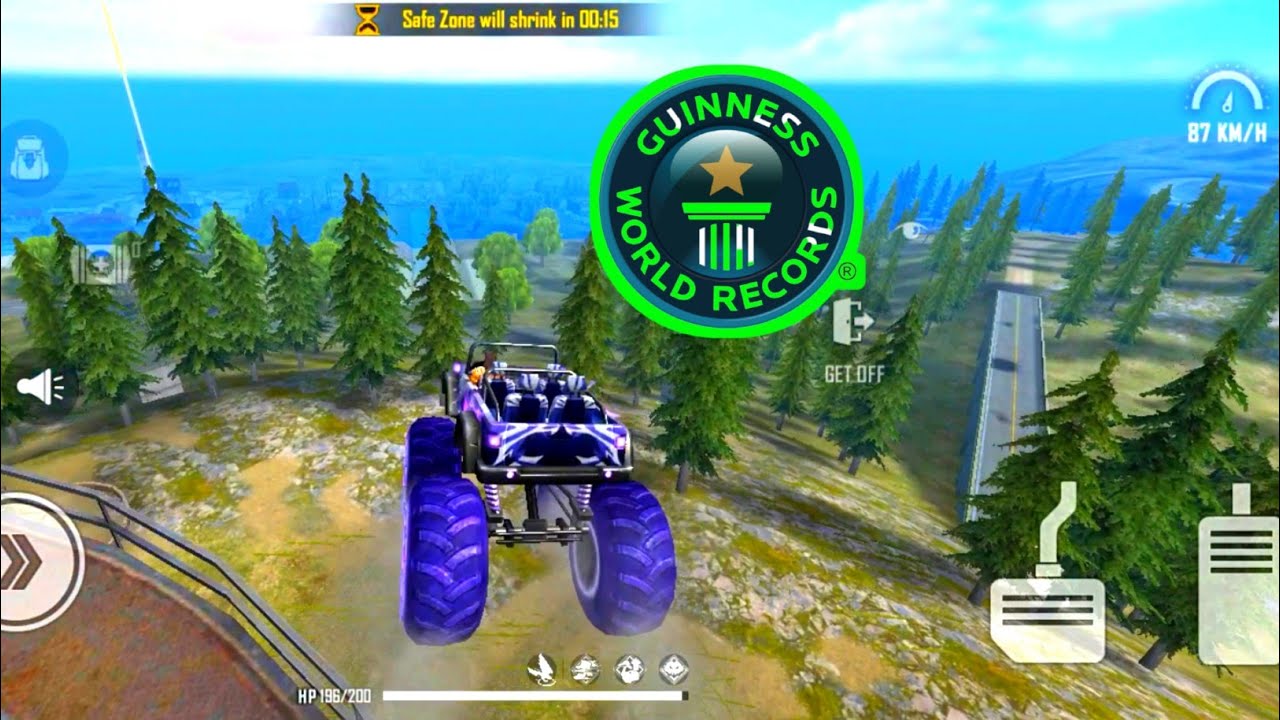 World record in free fire master truck | nef rakesh 