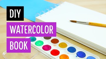 DIY Watercolor Book | Discbound | Sea Lemon