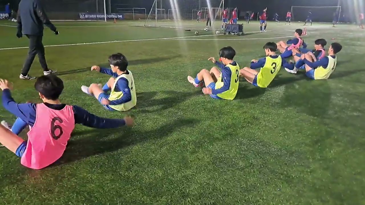 練習風景】 日体大柏サッカー部 2026.2.18（水） - YouTube