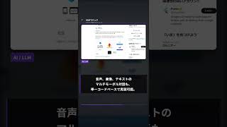 単一SDKでGemini両方が使える #Shorts #テックニュース