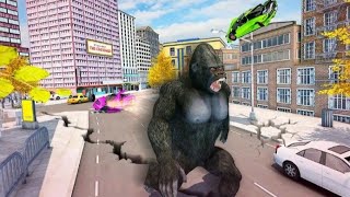 crazy gorilla GT Parkour - free mega ramp stunts screenshot 1