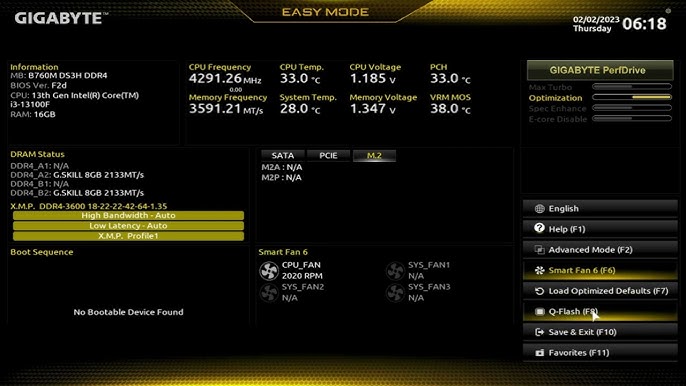 Carte Mère Gigabyte B760 DS3H Maroc - Setup Game