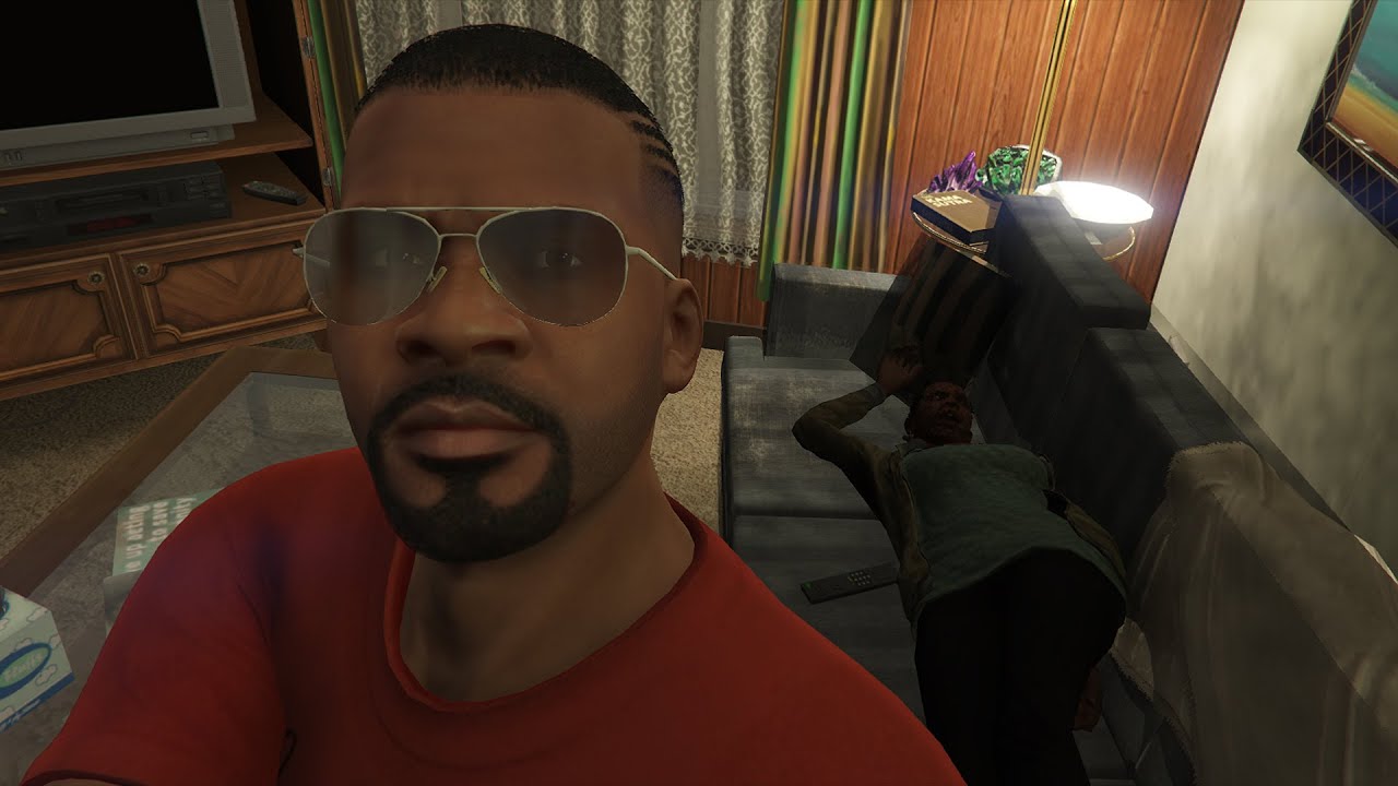 GTA V - Franklin kills his aunt