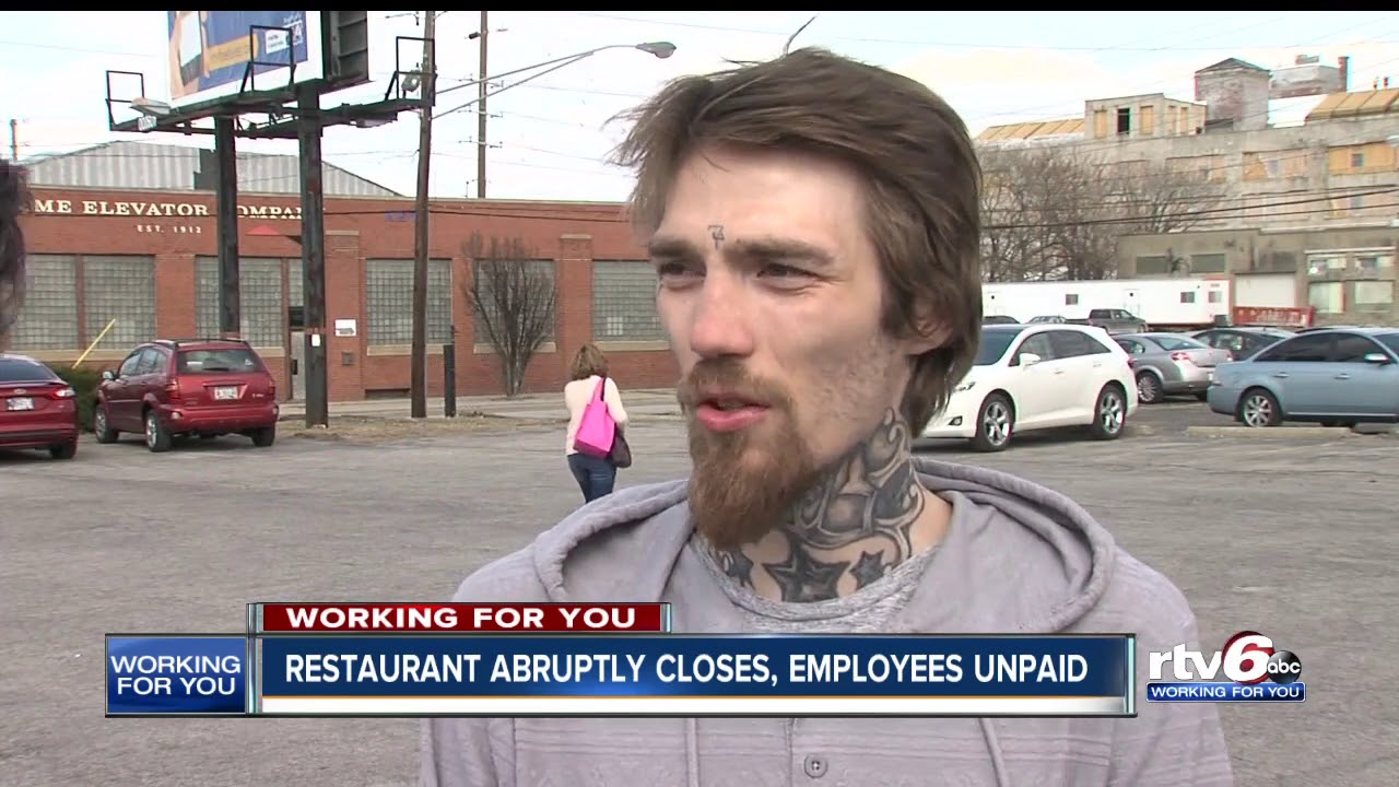 Workers missing paychecks after sudden closure