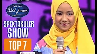 NASHWA ZAHIRA - Fly Me To The Moon Top 7 Indonesia Idol Junior 2018