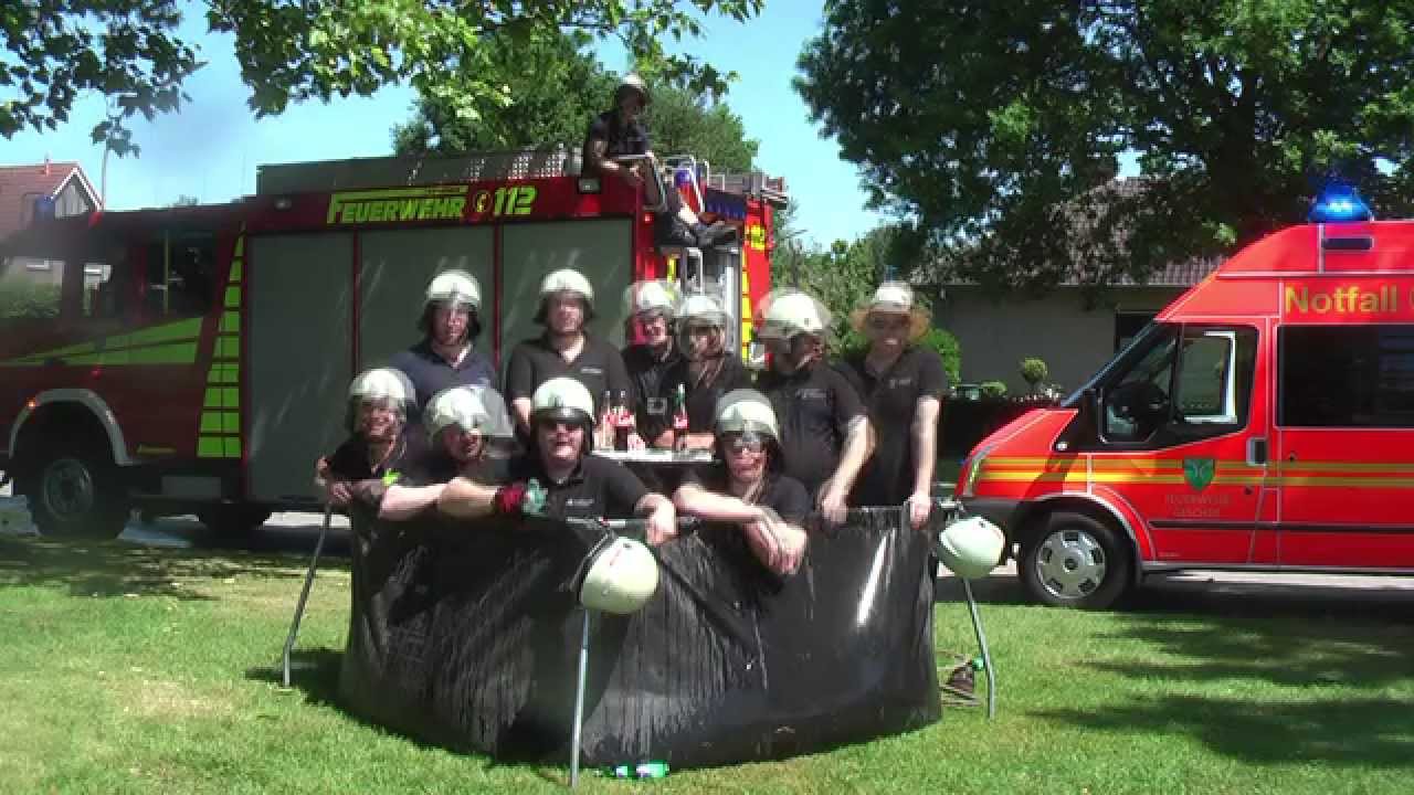 Cold Water Challenge 2014 Feuerwehr Gescher - Löschzug Hochmoor