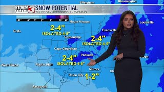 Wednesday Midday Forecast, December 21, 2022