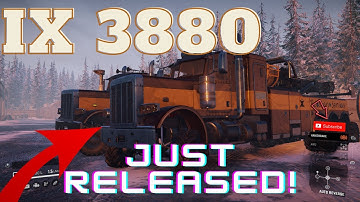 SnowRunner | The IX 3880 JUST RELEASED! (MUST HAVE SNOWRUNNER MOD!)