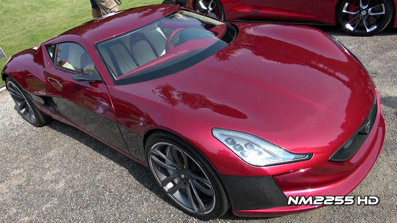 Rimac Concept One - World's Fastest Electric Car top gun