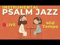 [24/7 LIVE] Mid-Tempo Instrumental | Christian Jazz for Work, Study & Deep Focus – Bible Cafe Music