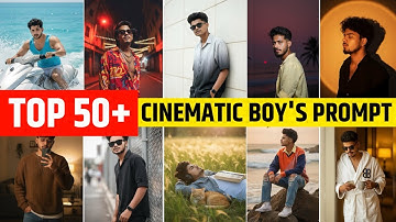 Gemini New AI Prompt For Boys | Top 50 Boys Prompts | Trending Gemini AI Photo Editing Prompts