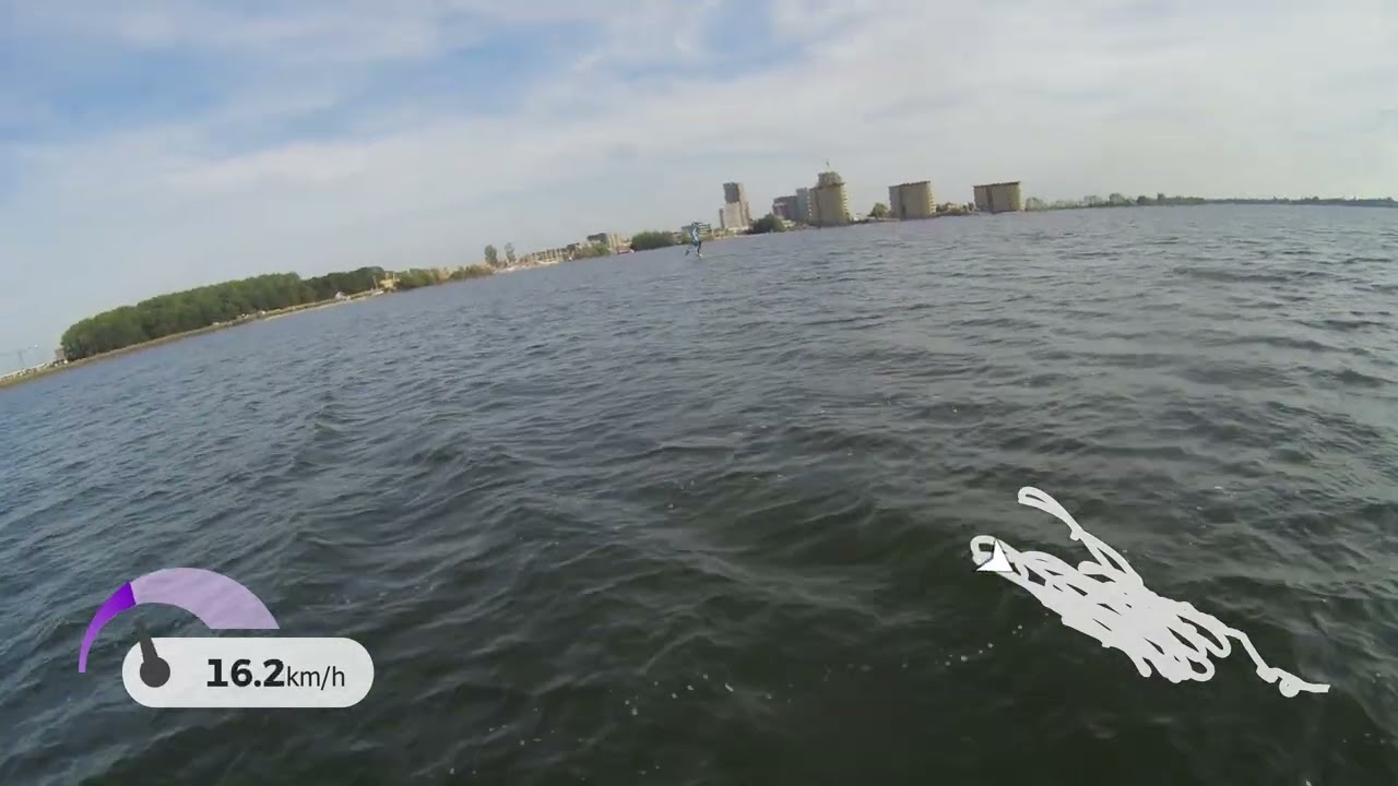 Ultimate lowwindsession SABFOIL W1250 8-10 knots