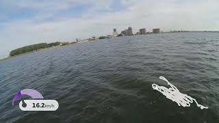 Ultimate lowwindsession SABFOIL W1250 8-10 knots