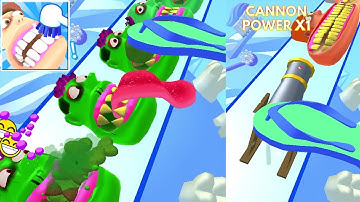 Teeth Runner (IOS, Android) NEW UPDATE Gameplay Walkthrough All Levels (Level 4-6)