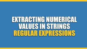 EXTRACTING NUMERICAL values from Strings | Python Tricks
