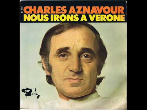 Charles Aznavour   Nous irons  Vrone   45 tours