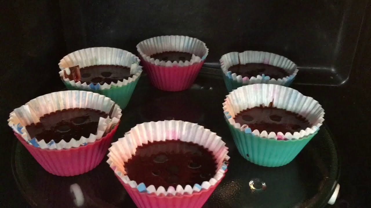 Browni tadında mikrodalga da kap kek YouTube
