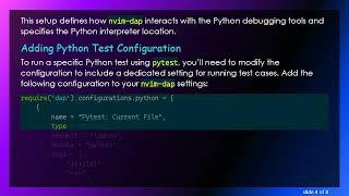How to Run a Single Python Test with nvim-dap in LunarVim