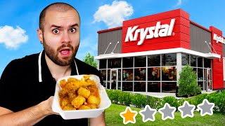 My HORRIBLE First Experience At Krystal... Fast Food Review by Timmy's Takeout 43,865 views 13 days ago 16 minutes