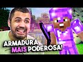 CRIAMOS A ARMADURA MAIS PODEROSA DO MINECRAFT - MINECRAFT #08