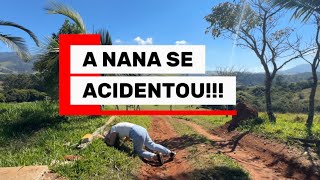 A NANA SE ACIDENTOU NA NOSSA FRENTE