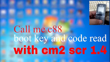 calme c88 boot key and code read with cm2 scr 1.4/naeem abbas