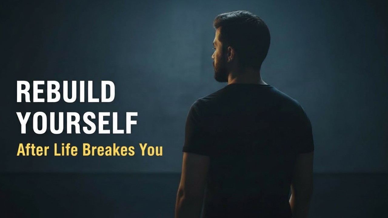 How to Rebuild Yourself When Life Breaks You | Best Motivational Speech