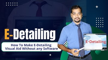 E-Detailing | How To Make MR E-detailing | MR E-detailing Visual Aid