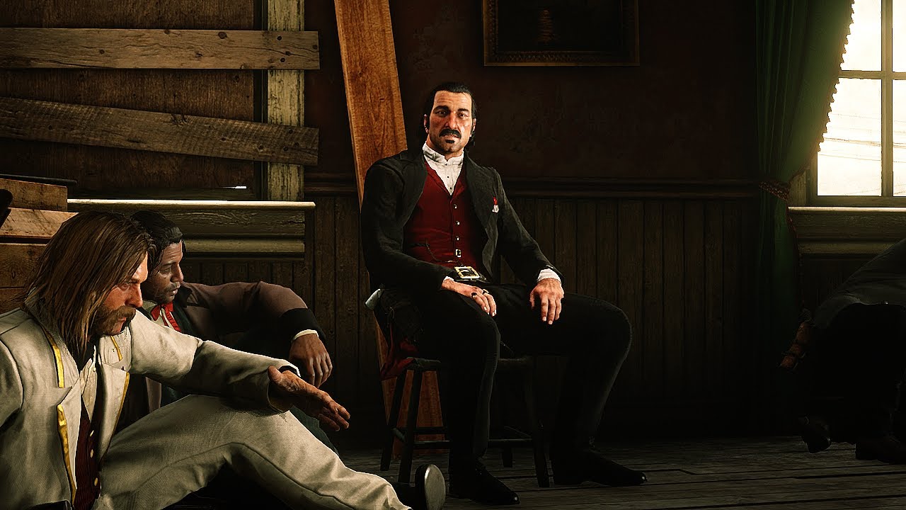 The gang hides after failed Saint Denis Robbery Red Dead Redemption 2