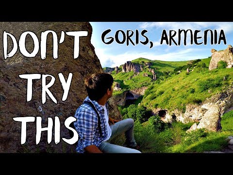 HIKING ON DANGEROUS CLIFFS! ( Goris, Armenia )