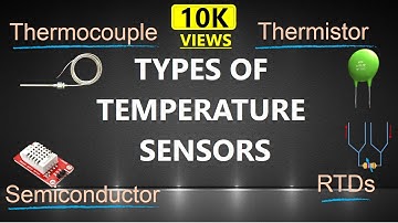 Temperature sensor type | Types of Temperature Sensors