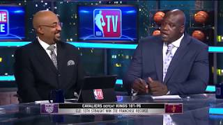Shaq On Improvements Cavs Have Made in 13 Game Win Streak