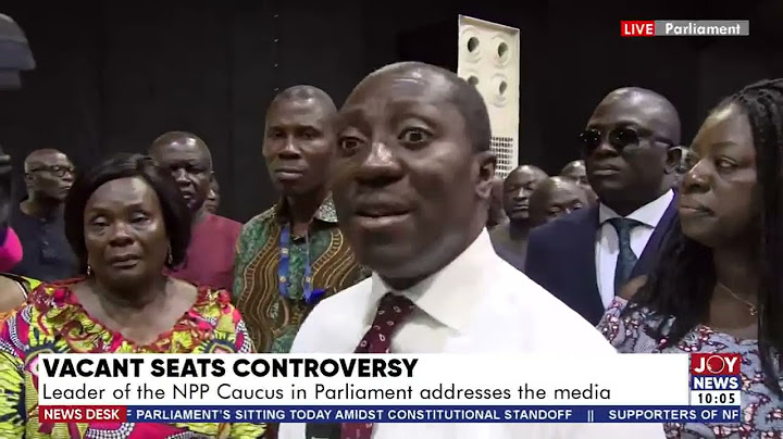 We will not concede to the NDCs aggressive demands - Afenyo Markin as NPP walks out of the chamber