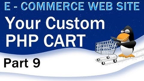 9. E - Commerce Website Tutorial - Shopping Cart PHP Multidimensional Array