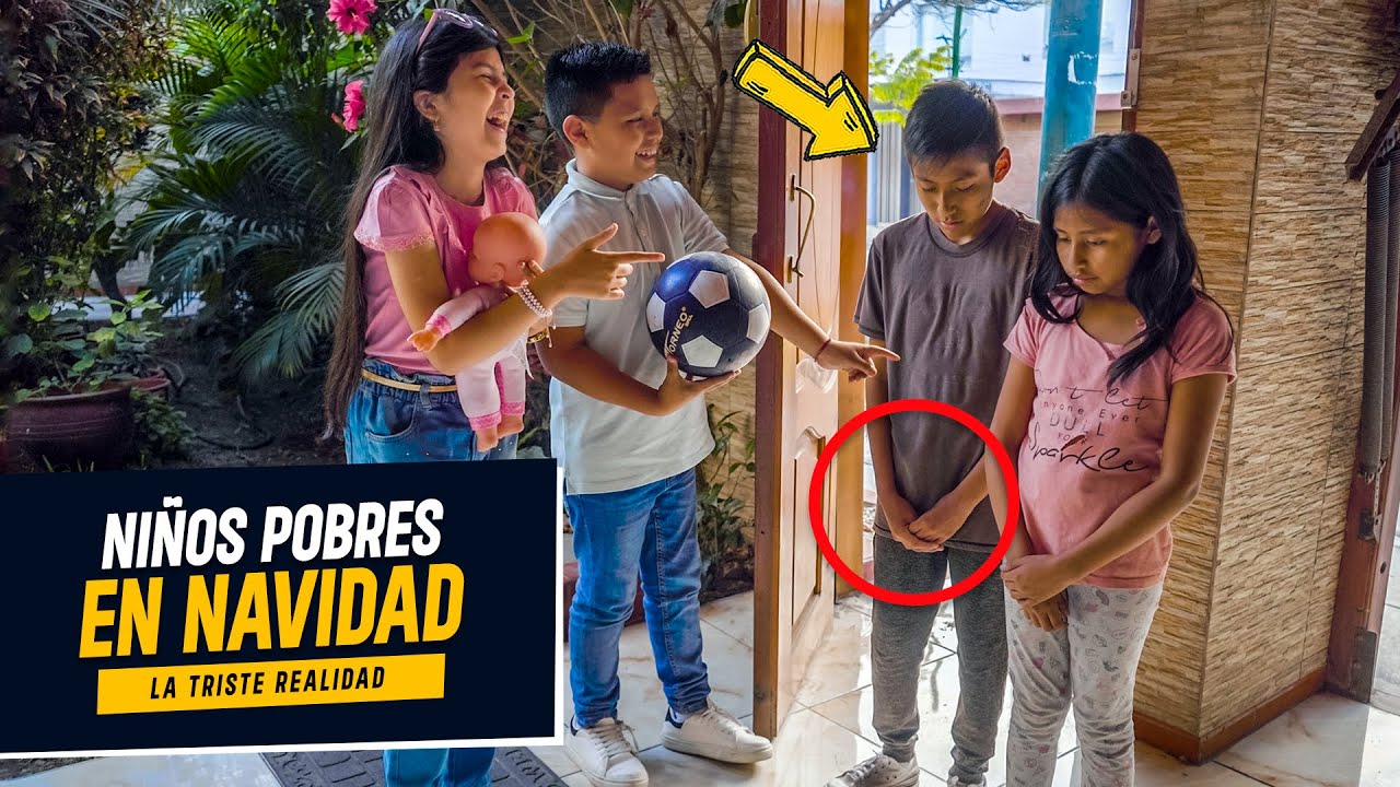 Como los niños pobres pasan la Navidad | La tristeza de los que menos tienen en navidad | Navidad