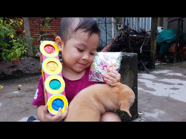 Bạn Ken Chơi Với Các Con Vật Và Đất Nặn Playdoh Trong Ngày Chủ Nhật -  ChiChi TV class=