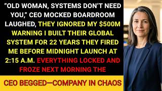 My CEO Ignored My Warning About a $500M Risk — Hours Later the Company Went Silent