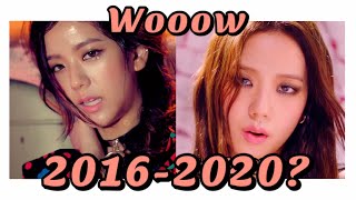 Blackpink Jisoo's evolution in their M/V (2016-2020)