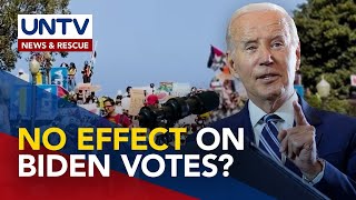 White House, kumpyansang di makakaapekto ang mga protesta sa kampanya ni Pres. Biden