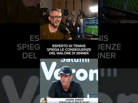 Video Esperto di tennis spiega le conseguenze del malore di Sinner