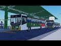 Roblox - Movimentação de ônibus no terminal Olaria